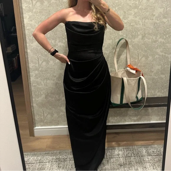 House of CB | Dresses | House Of Cb Black Maxi Dress | Poshmark